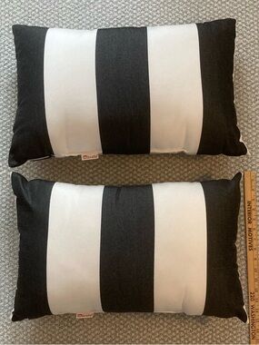 Umbrella Awning striped pillows (2), Pottery Barn